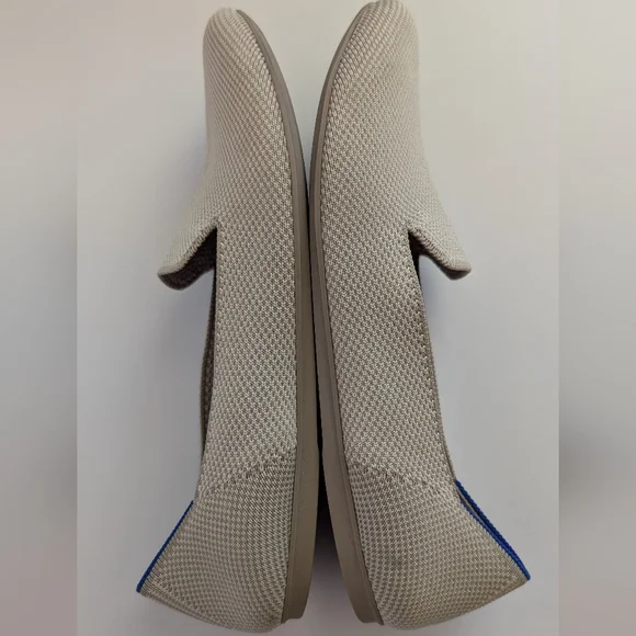 Rothy's Women's Cream Linen Flat The Loafer Shoes Size 10 - Picture 6 of 9